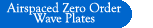 Airspaced Zero Order Wave Plate
