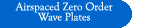 Airspaced Zero Order Wave Plate